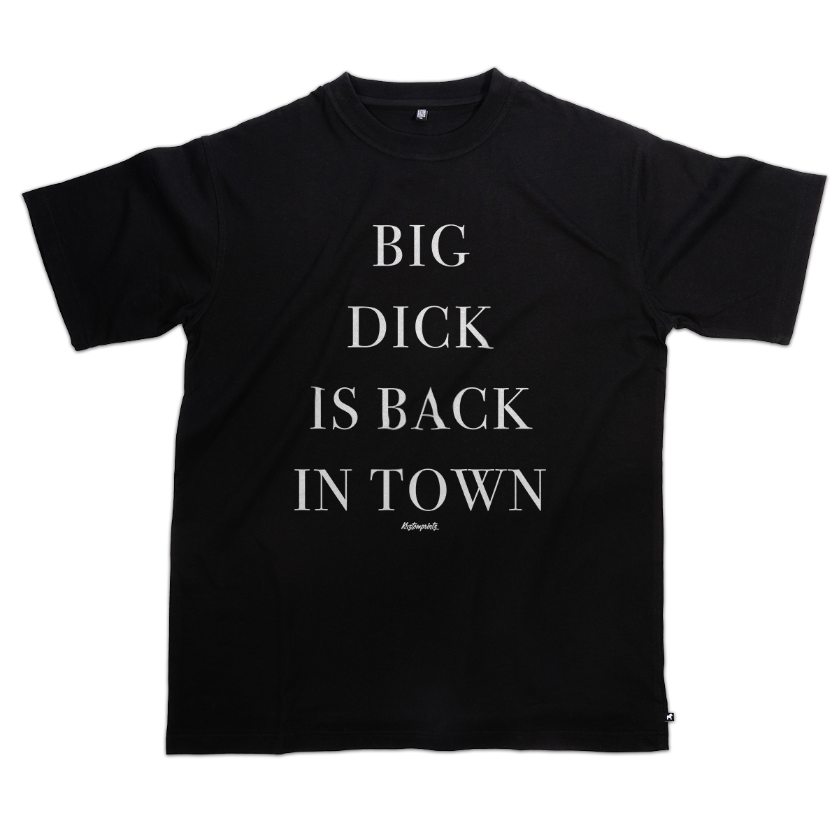 T-shirt Big dick (KP Original TEE - Exklusiv Loose Fit)