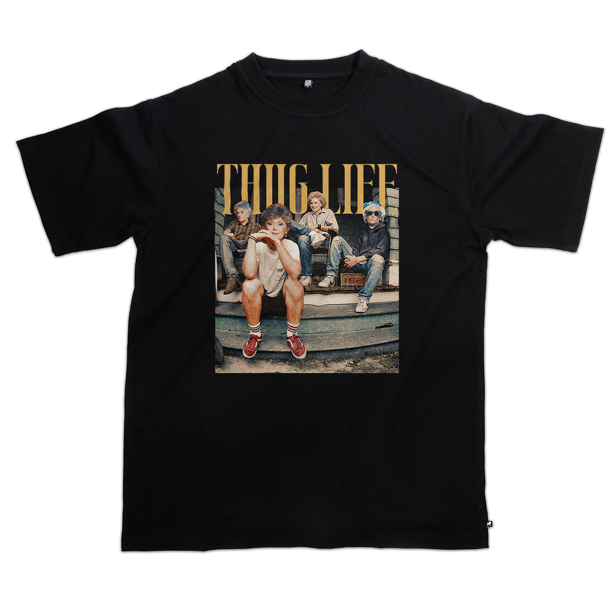 T-shirt Golden Thug Life (KP Original TEE - Exklusiv Loose Fit)