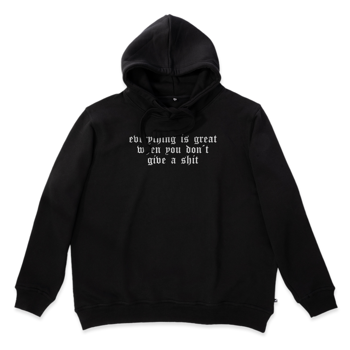 Huvtröja Everything is great when (KP Original Hoodie oversize fit)