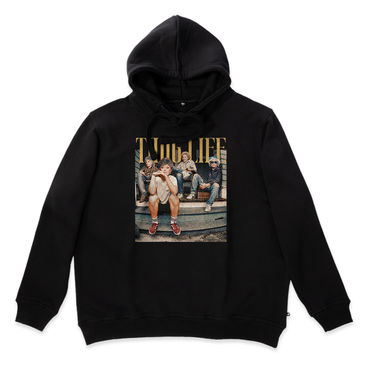 Huvtröja Golden thug life (KP Original Hoodie oversize fit)