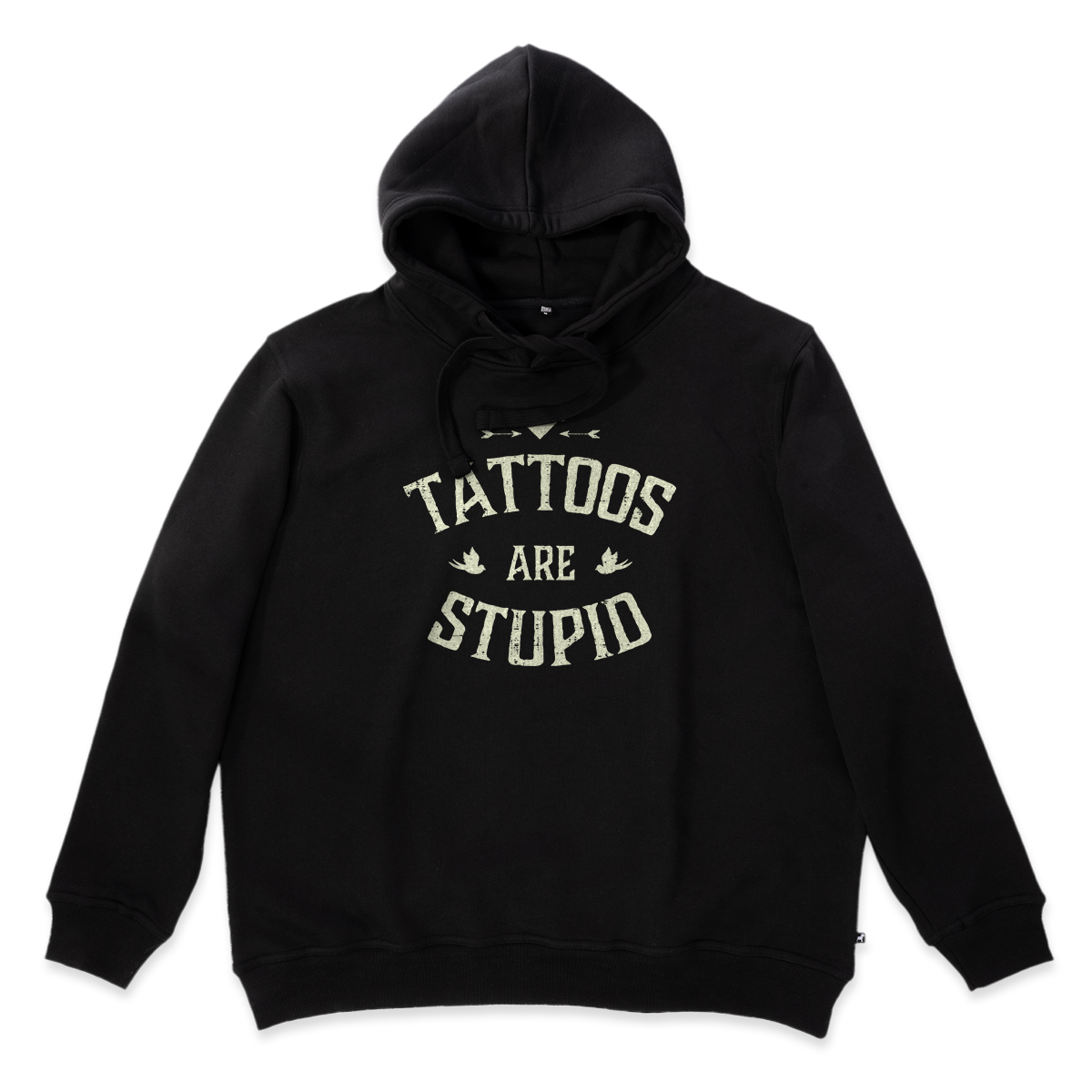 Huvtröja Tattoos are stupid (KP Original Hoodie oversize fit)