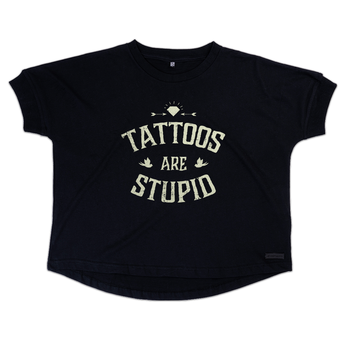 T-shirt Tattoos are stupid (KP Original Ladies TEE - Oversize Fit)