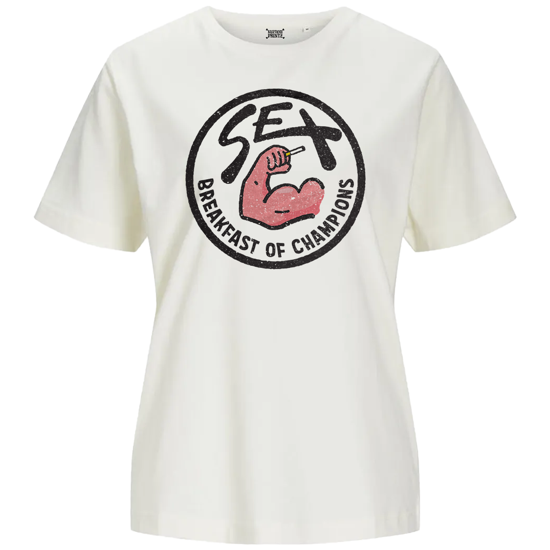Breakfast for champions [dam t-shirt]