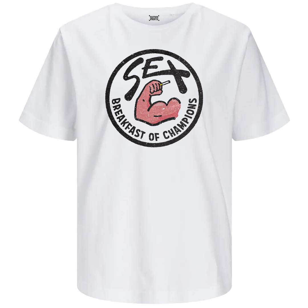 Breakfast for champions [dam t-shirt]