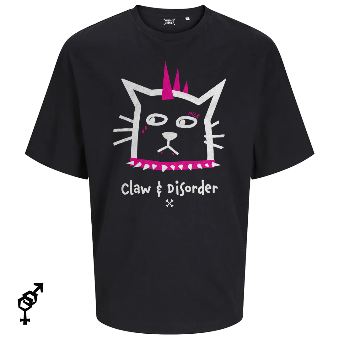 Claw & Disorder [unisex oversized t-shirt]