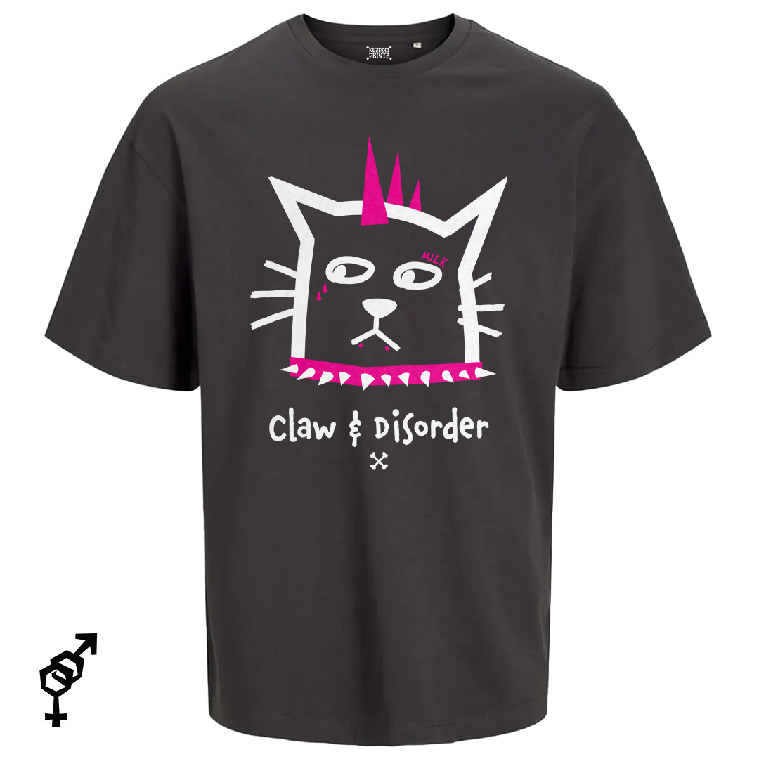Claw & Disorder [unisex oversized t-shirt]