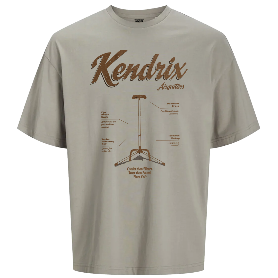 Kendrix Airguitars [unisex oversized t-shirt]