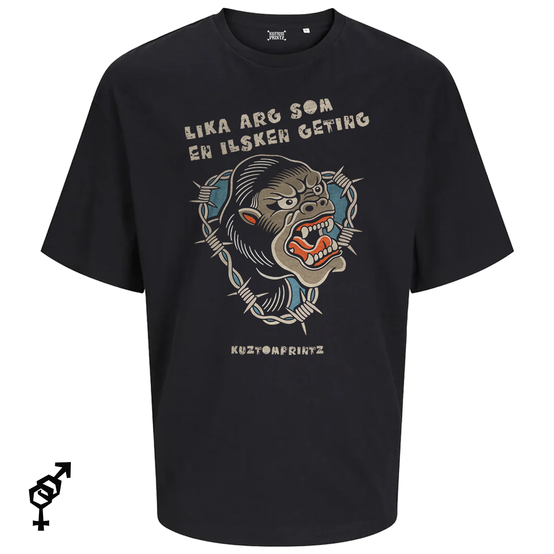 Lika arg som en ilsken geting