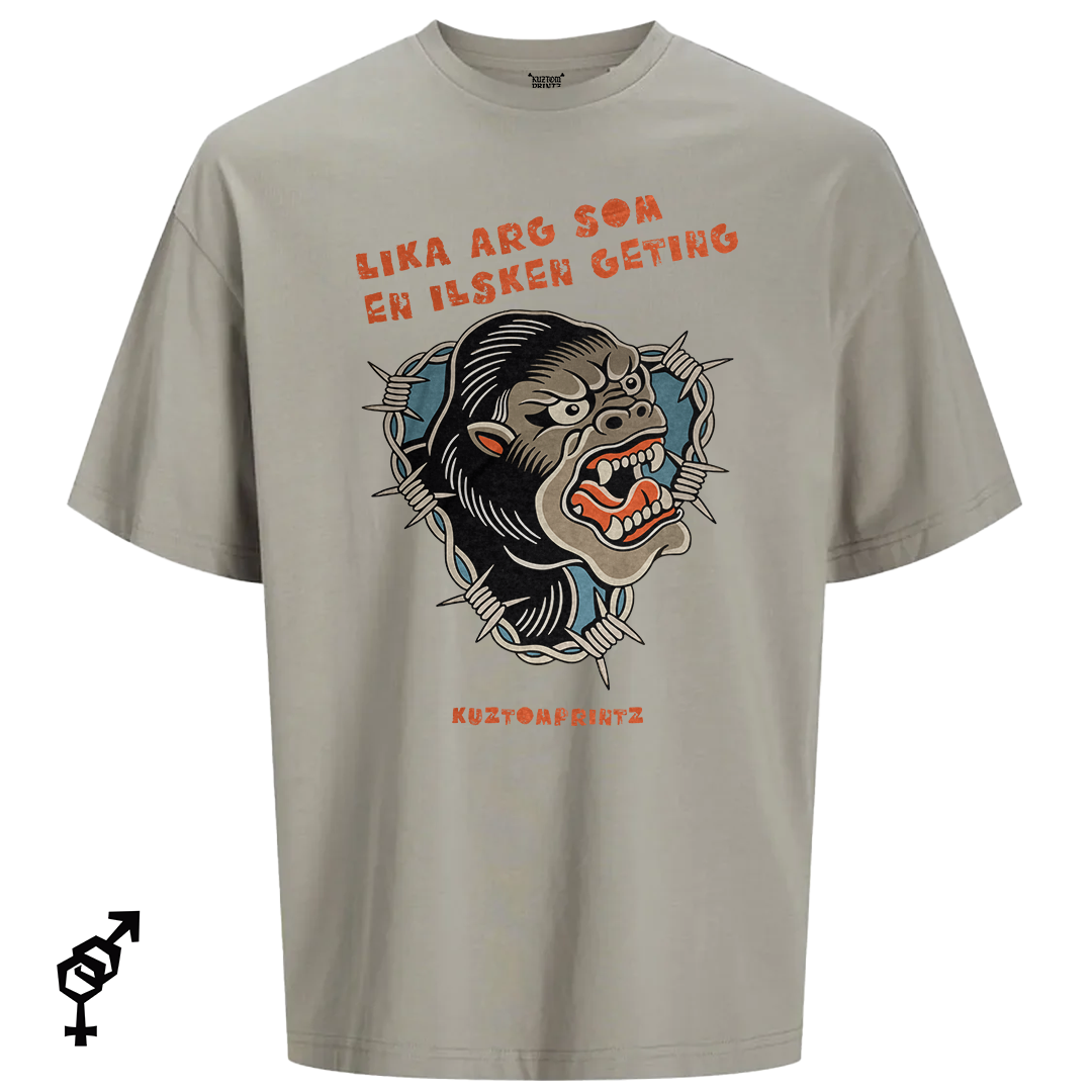 Lika arg som en ilsken geting