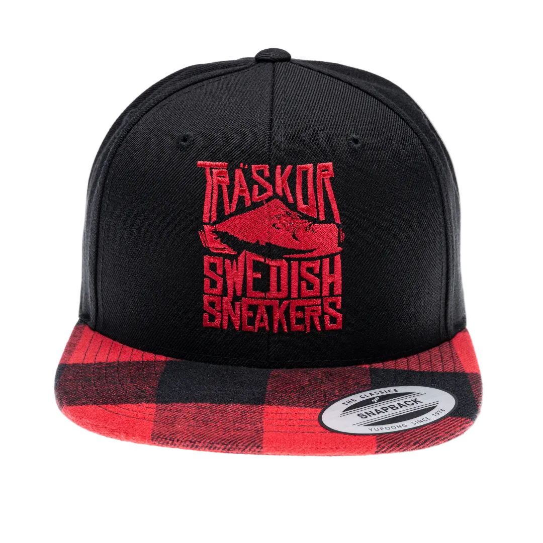 Snapback Träskor Swedish Sneakers [röd brodyr]