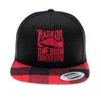 Snapback Träskor Swedish Sneakers [röd brodyr]