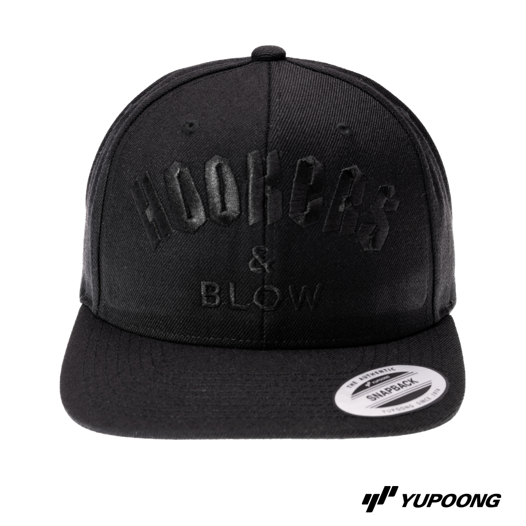 Snapback Hookers & Blow [svart brodyr]