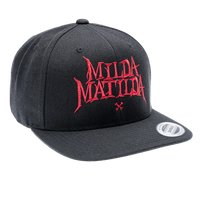 Snapback Milda Matilda [röd brodyr]