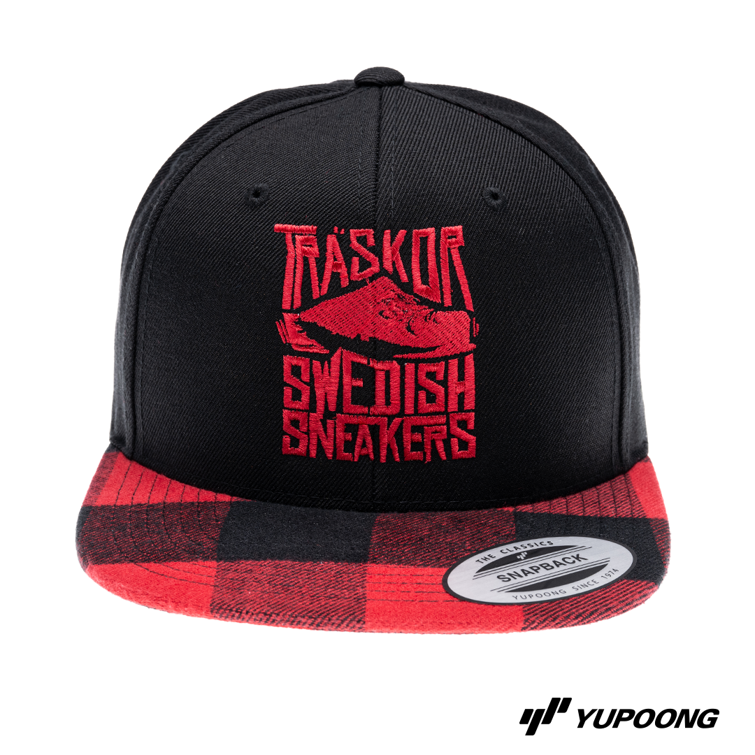 Snapback Träskor Swedish Sneakers [röd brodyr]
