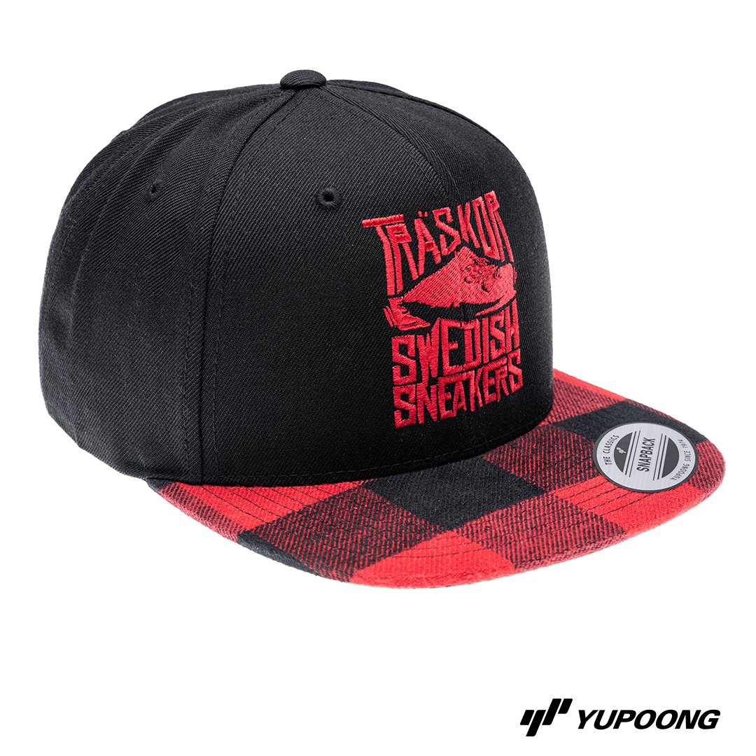 Snapback Träskor Swedish Sneakers [röd brodyr]