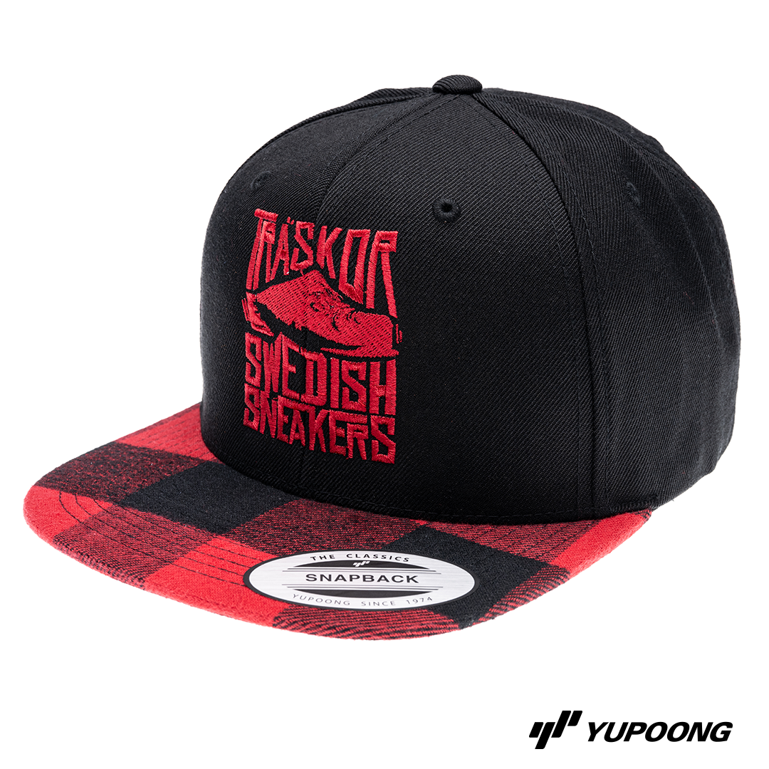 Snapback Träskor Swedish Sneakers [röd brodyr]