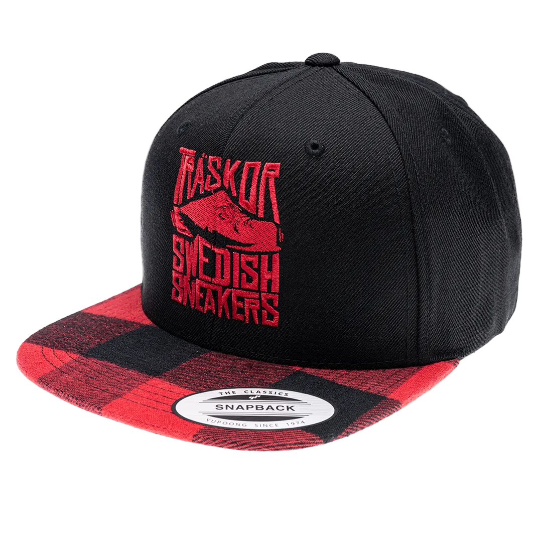 Snapback Träskor Swedish Sneakers [röd brodyr]