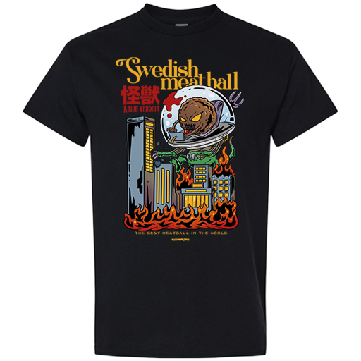 T-shirt - Swedish Meatball (Kaiju Edition)