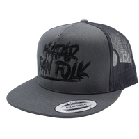 Trucker Hatar fan folk [svart brodyr]