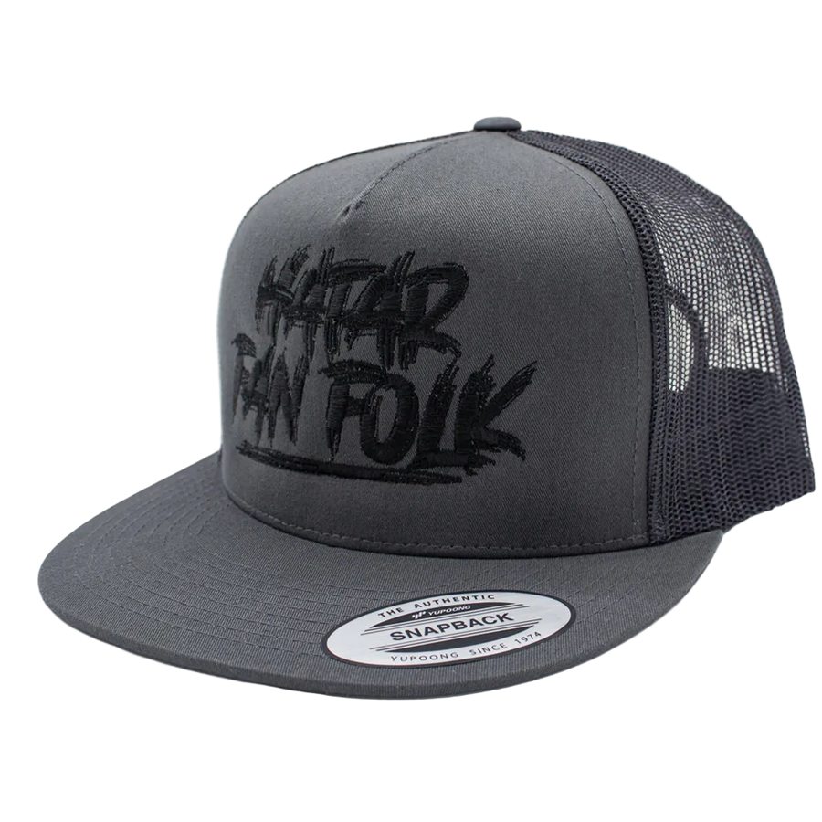 Trucker Hatar fan folk [svart brodyr]