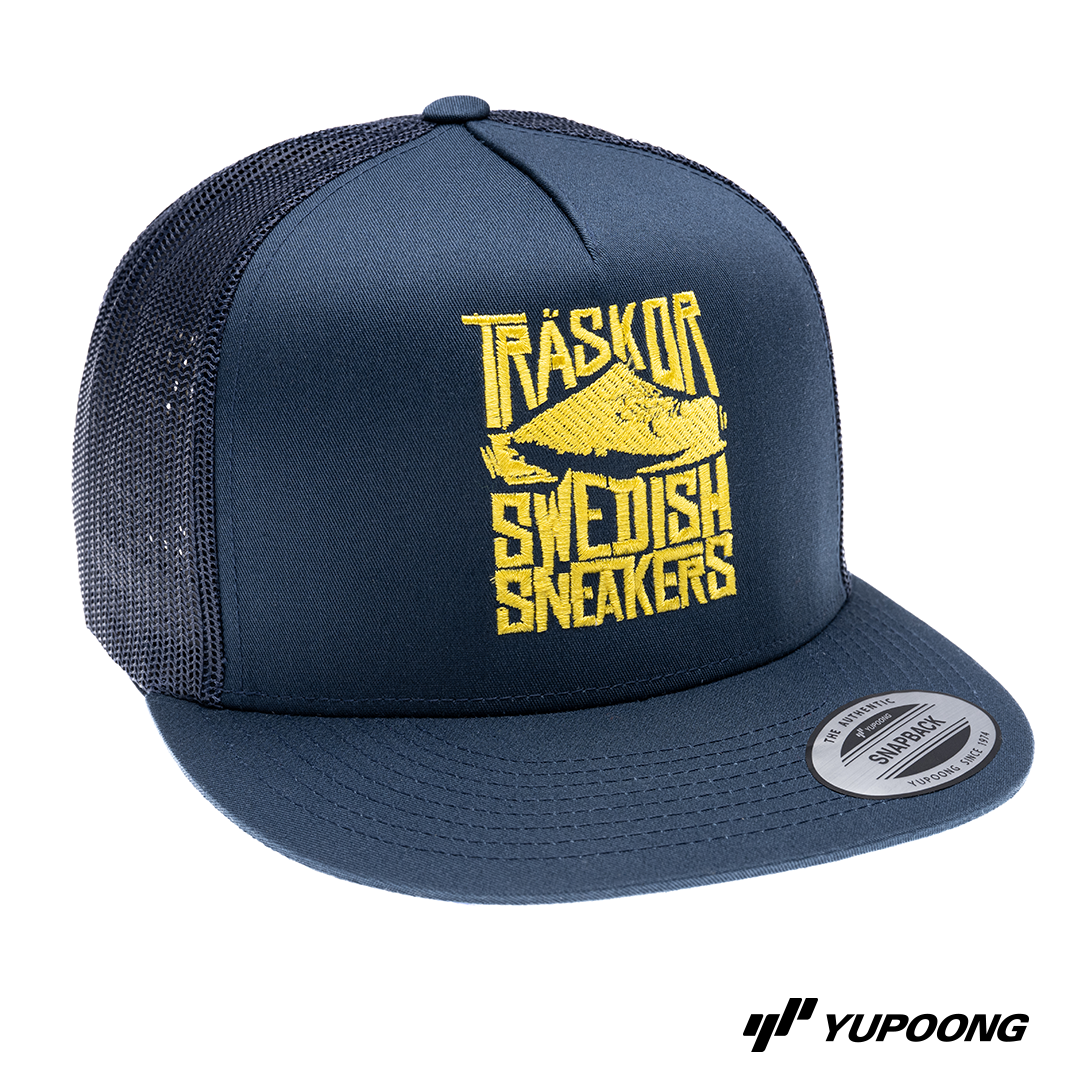 Trucker Träskor Swedish Sneakers [gul brodyr]