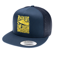 Trucker Träskor Swedish Sneakers [gul brodyr]