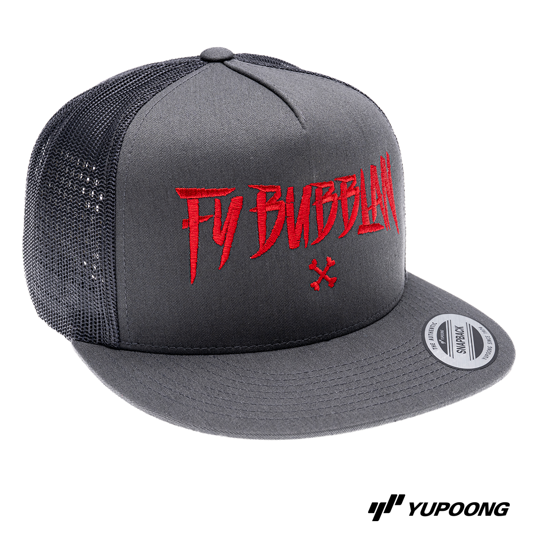 Trucker Fy bubblan [röd brodyr]
