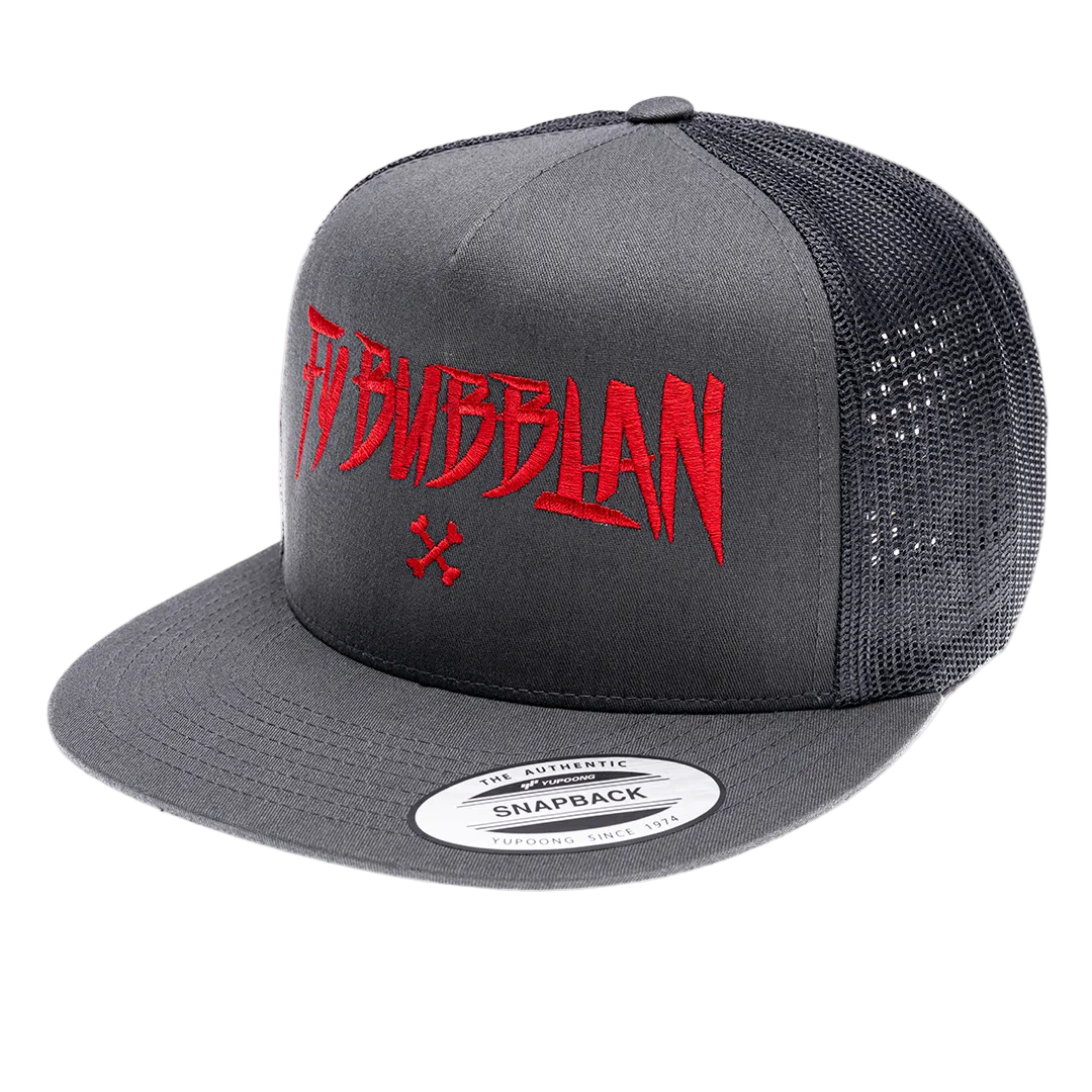 Trucker Fy bubblan [röd brodyr]
