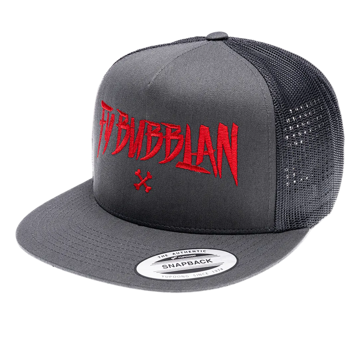 Trucker Fy bubblan [röd brodyr]