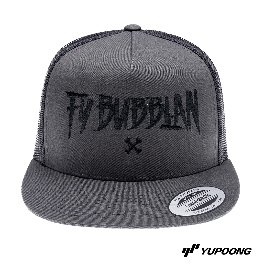 Trucker Fy bubblan [svart brodyr]