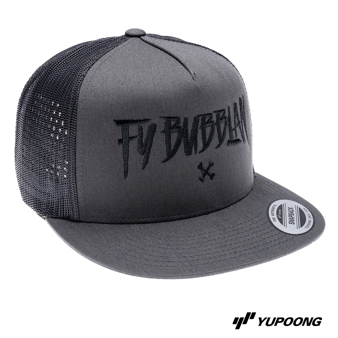 Trucker Fy bubblan [svart brodyr]