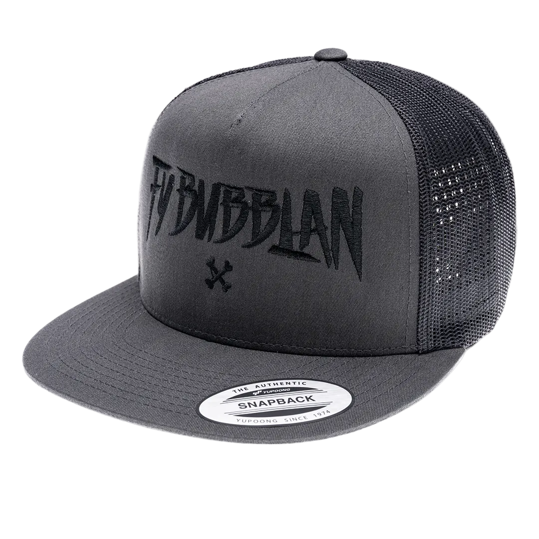 Trucker Fy bubblan [svart brodyr]