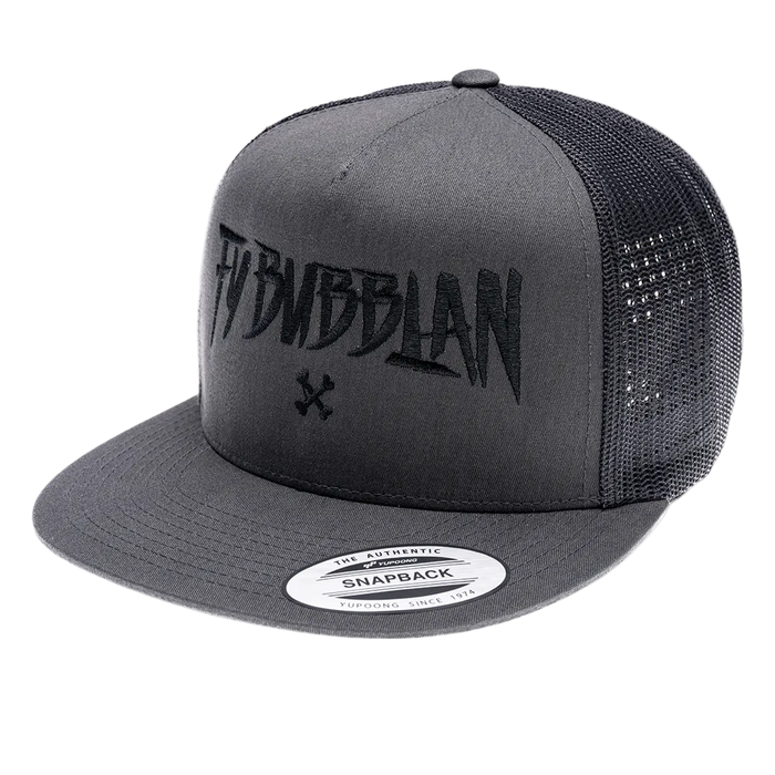 Trucker Fy bubblan [svart brodyr]