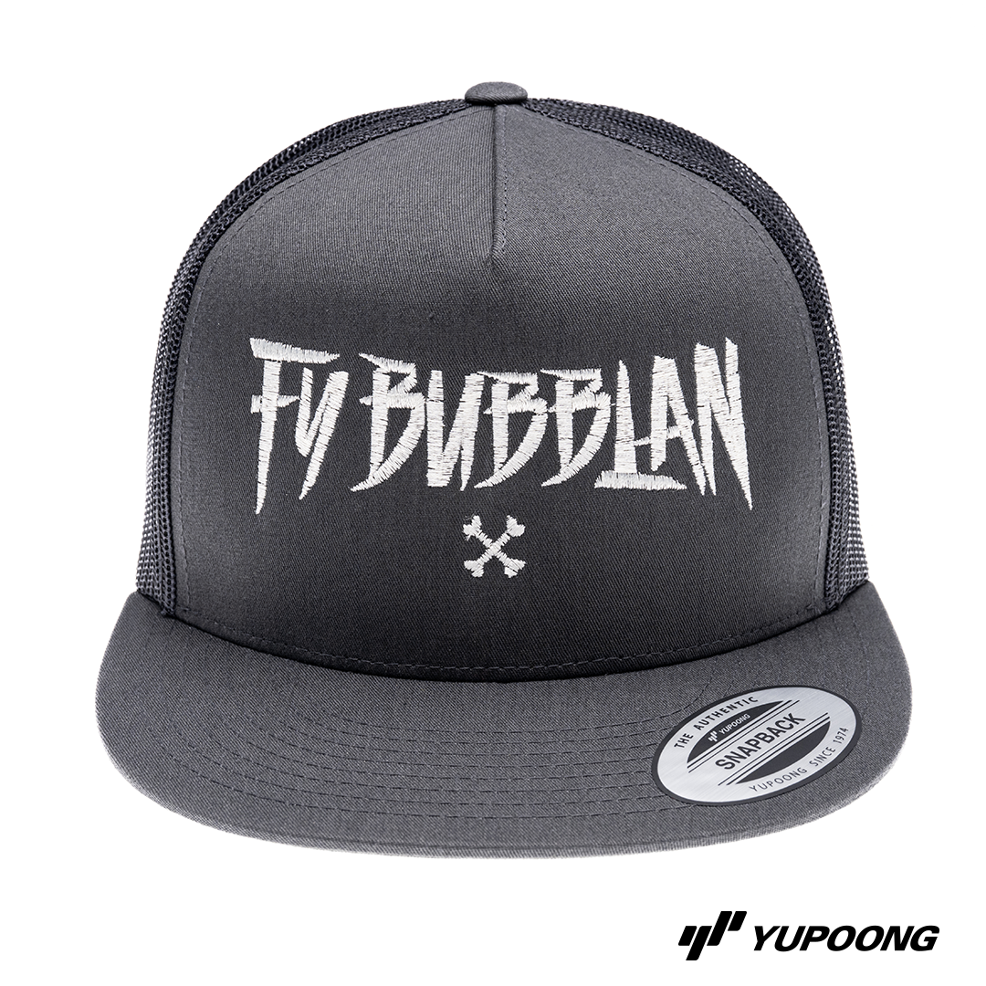 Trucker Fy bubblan [vit brodyr]