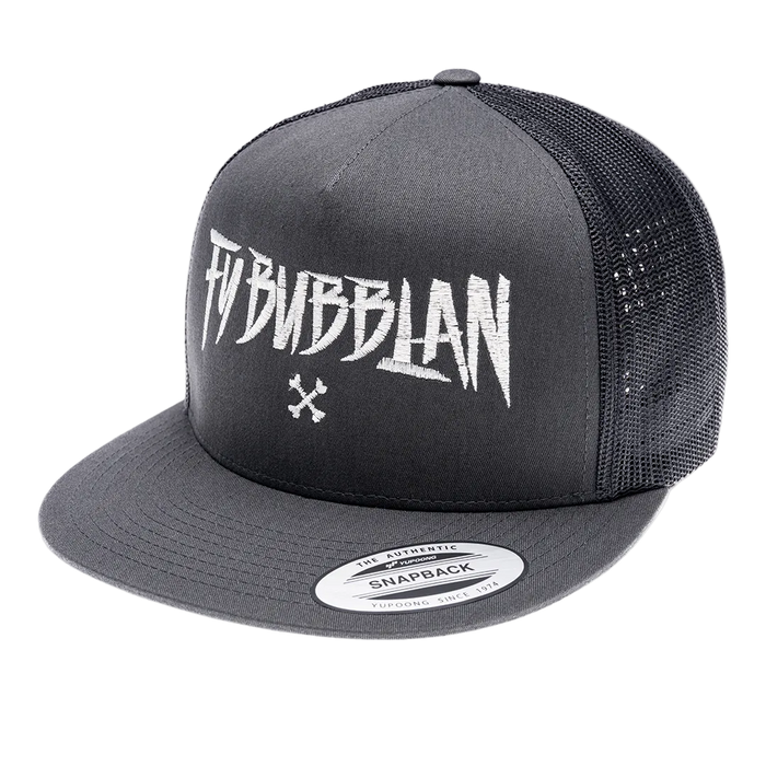 Trucker Fy bubblan [vit brodyr]