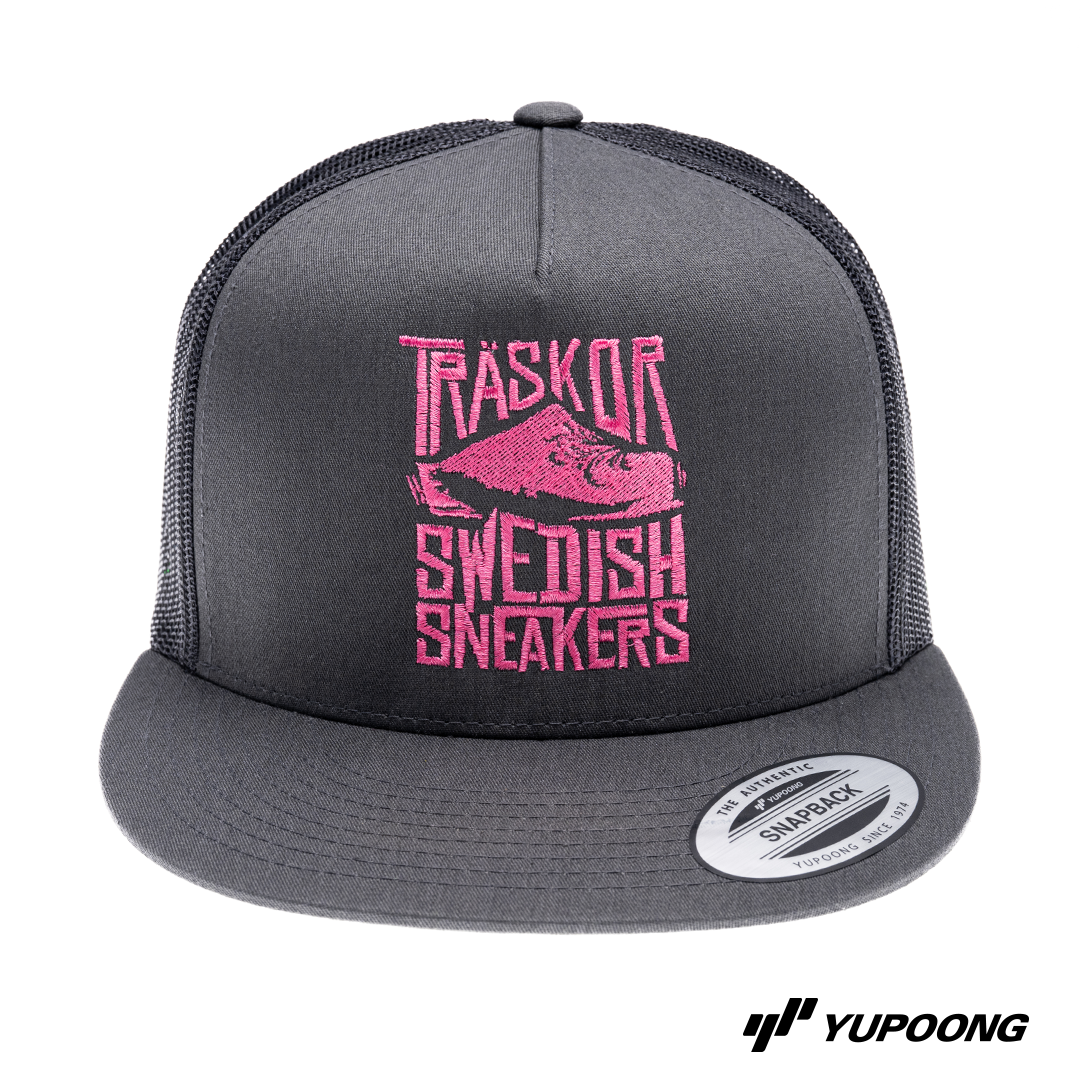 Trucker Träskor Swedish Sneakers [rosa brodyr]