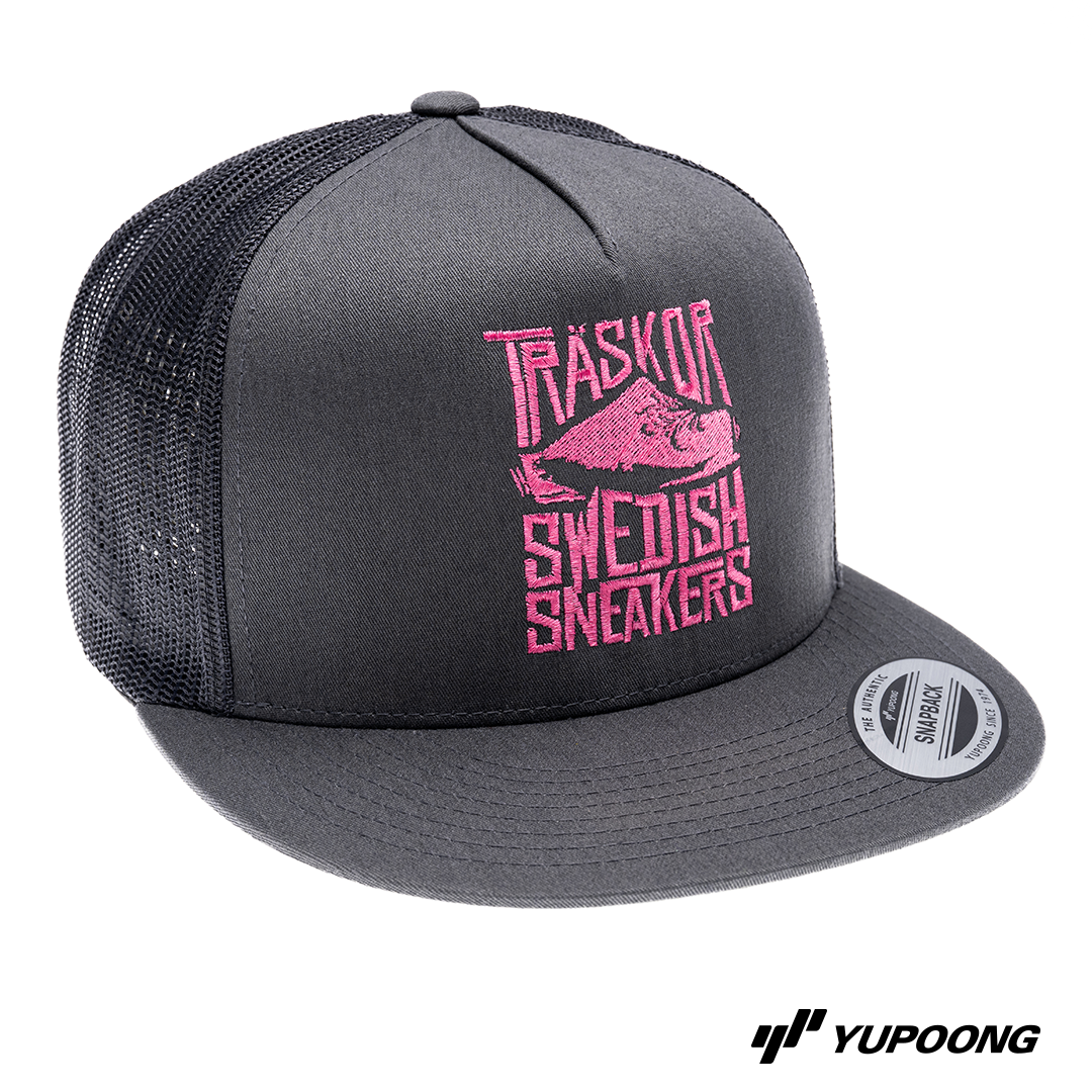 Trucker Träskor Swedish Sneakers [rosa brodyr]