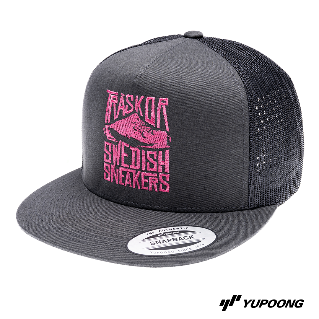 Trucker Träskor Swedish Sneakers [rosa brodyr]
