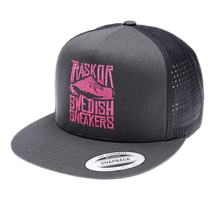 Trucker Träskor Swedish Sneakers [rosa brodyr]