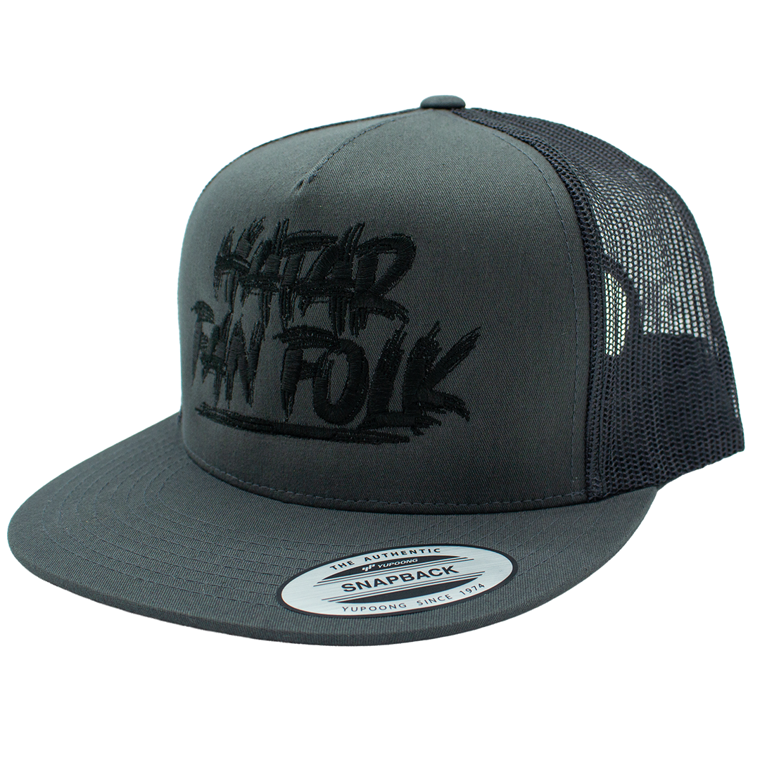 Trucker Hatar fan folk [svart brodyr]