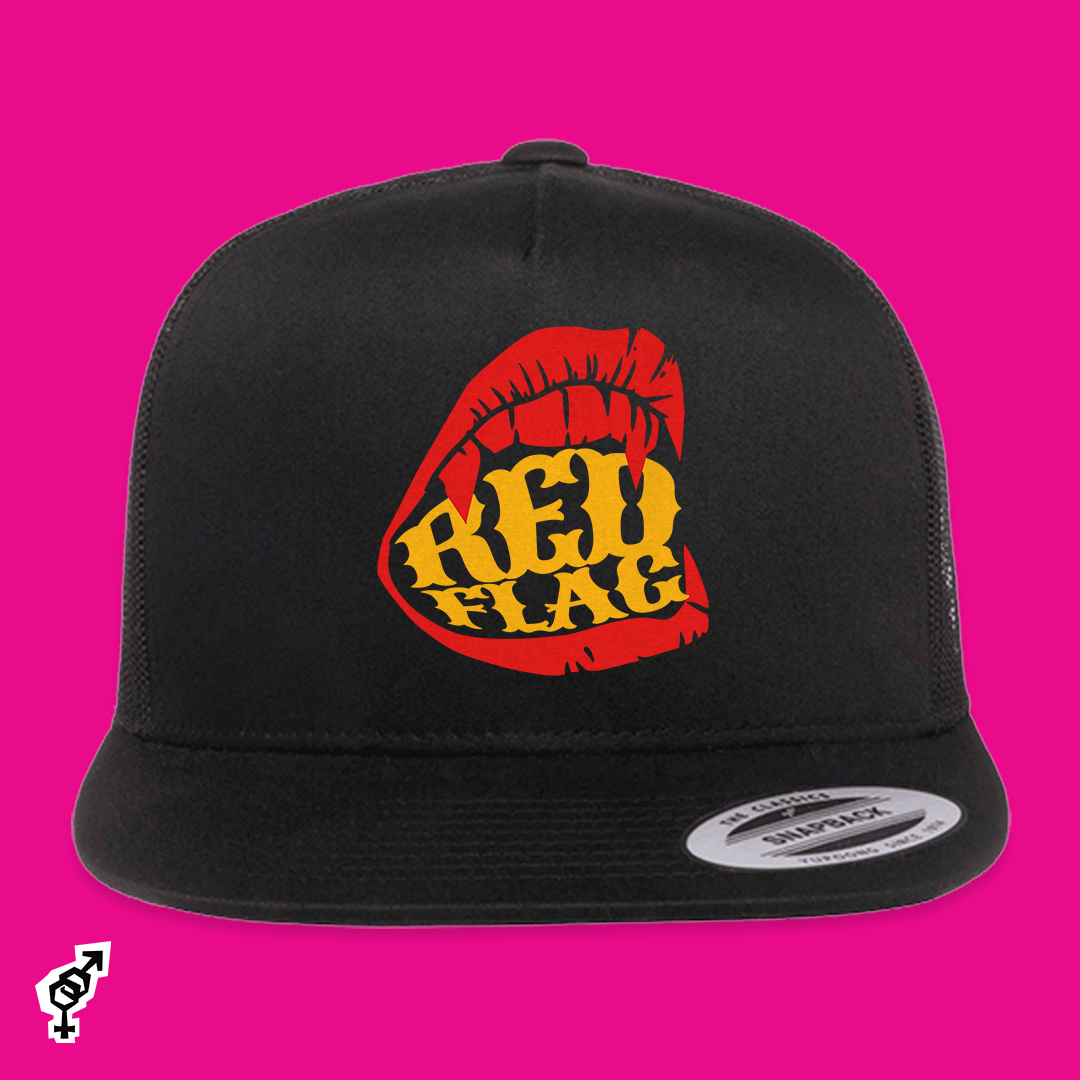 Trucker Red flag