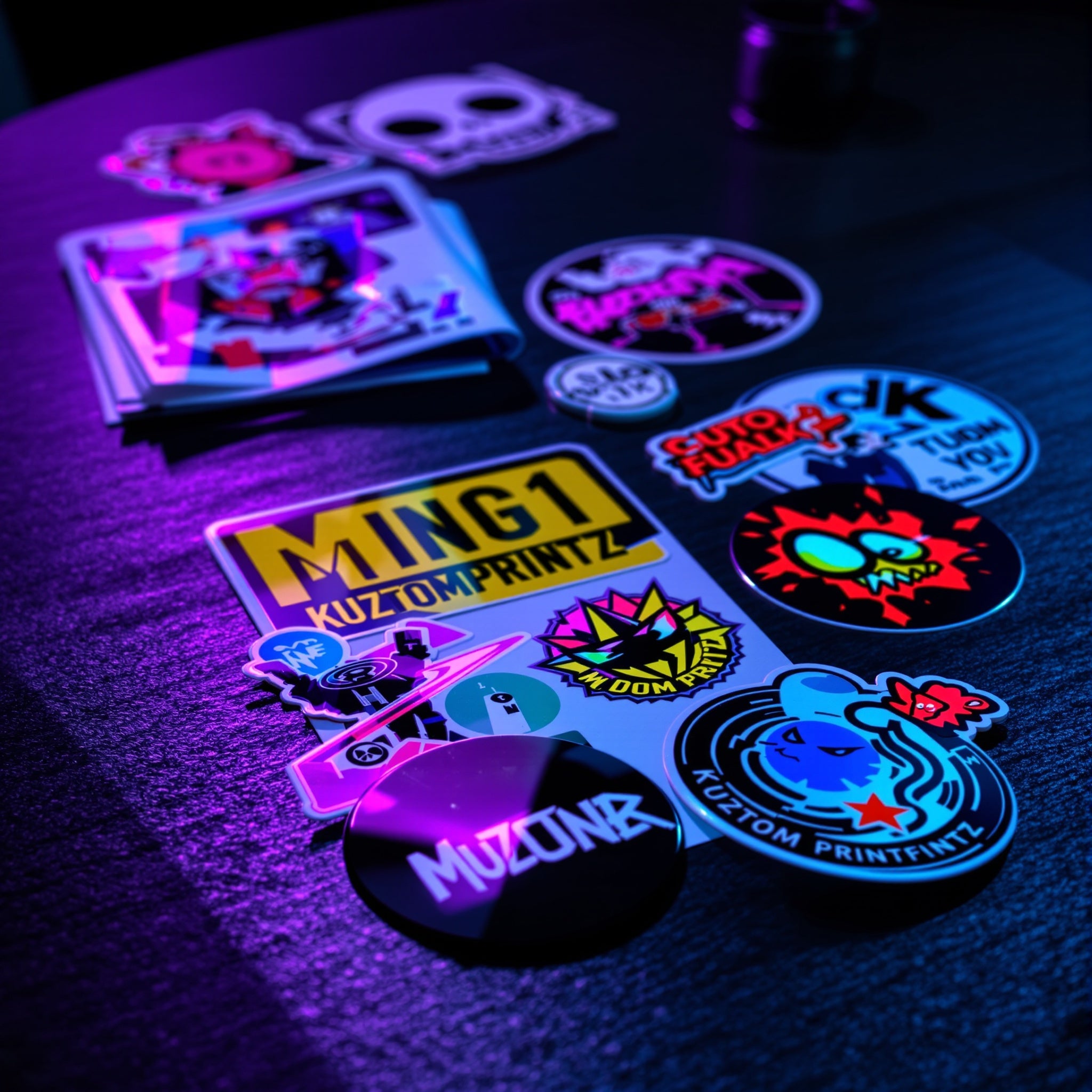 Vinyl stickers